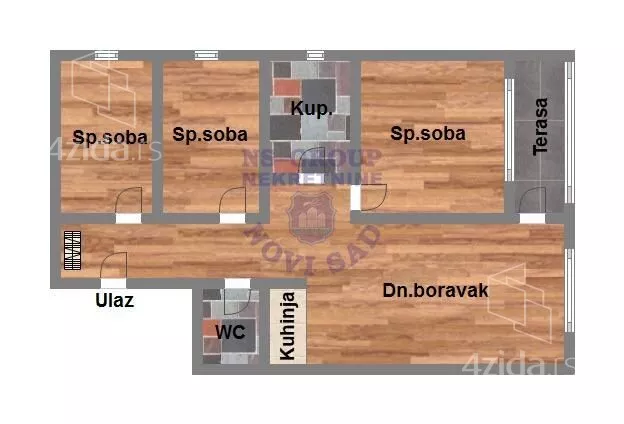 Četvorosoban stan | 4zida