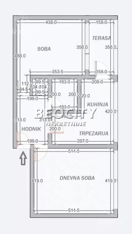Dvosoban stan | 4zida