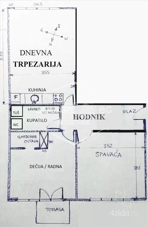 Trosoban stan | 4zida