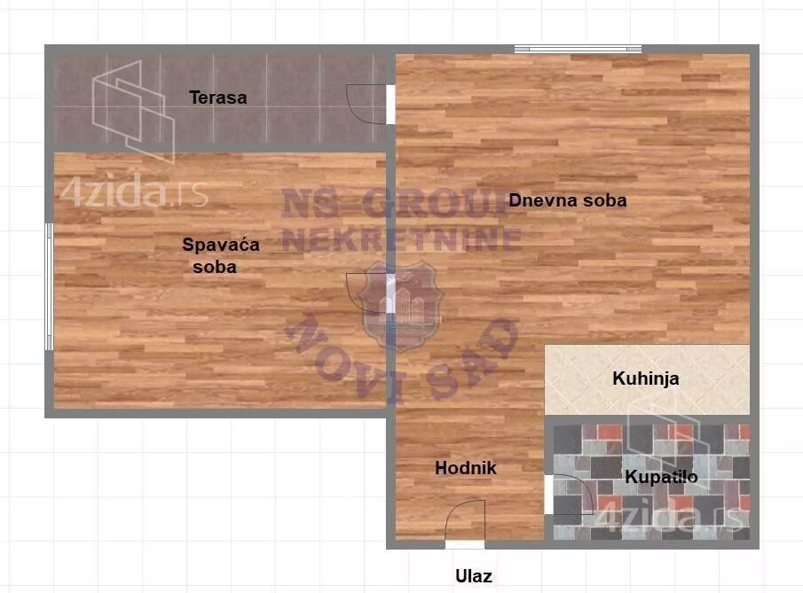 Jednoiposoban stan | 4zida