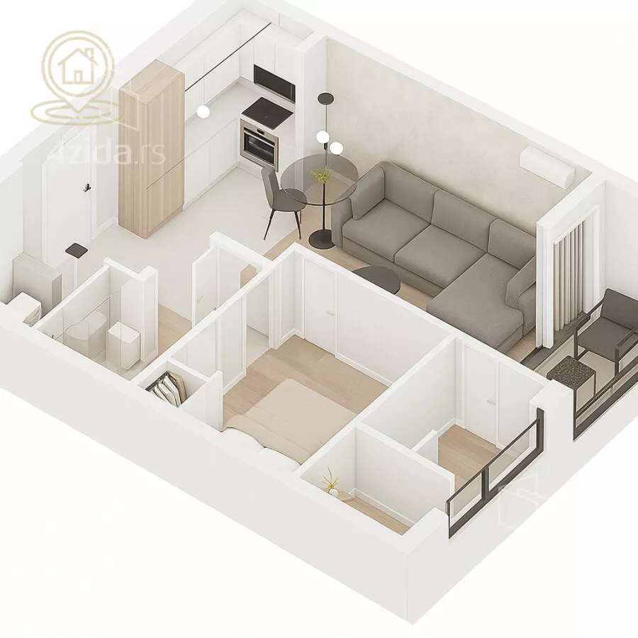 Trosoban stan | 4zida