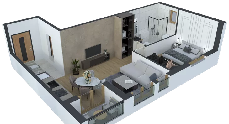 Dvosoban stan | 4zida