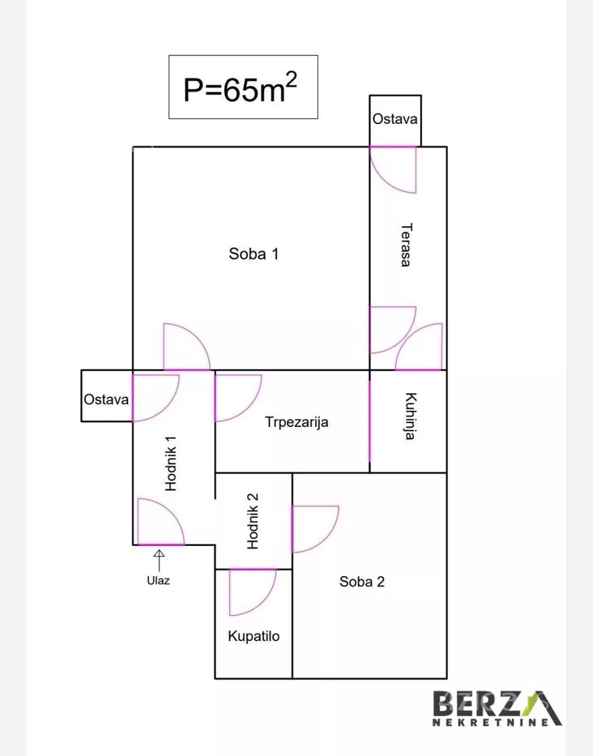 Dvosoban stan | 4zida