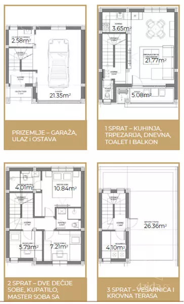 Troiposoban stan | 4zida