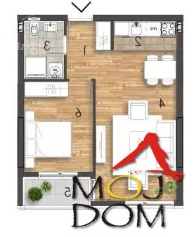 Dvosoban stan | 4zida