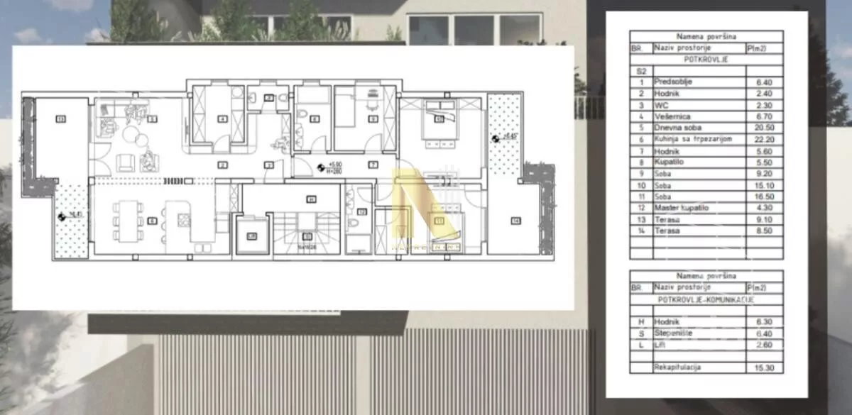 Četvoroiposoban stan | 4zida