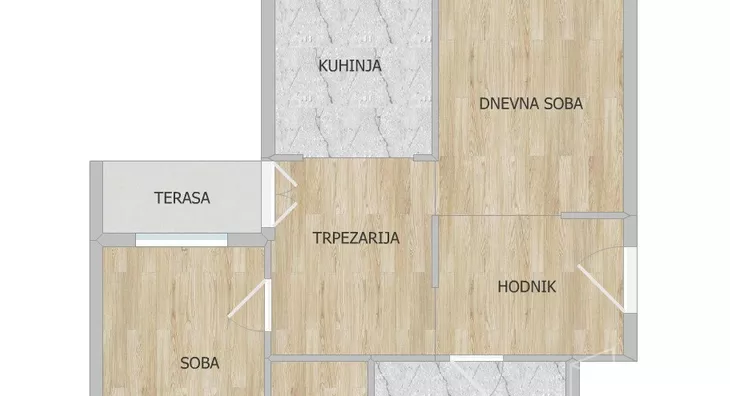 Dvosoban stan | 4zida