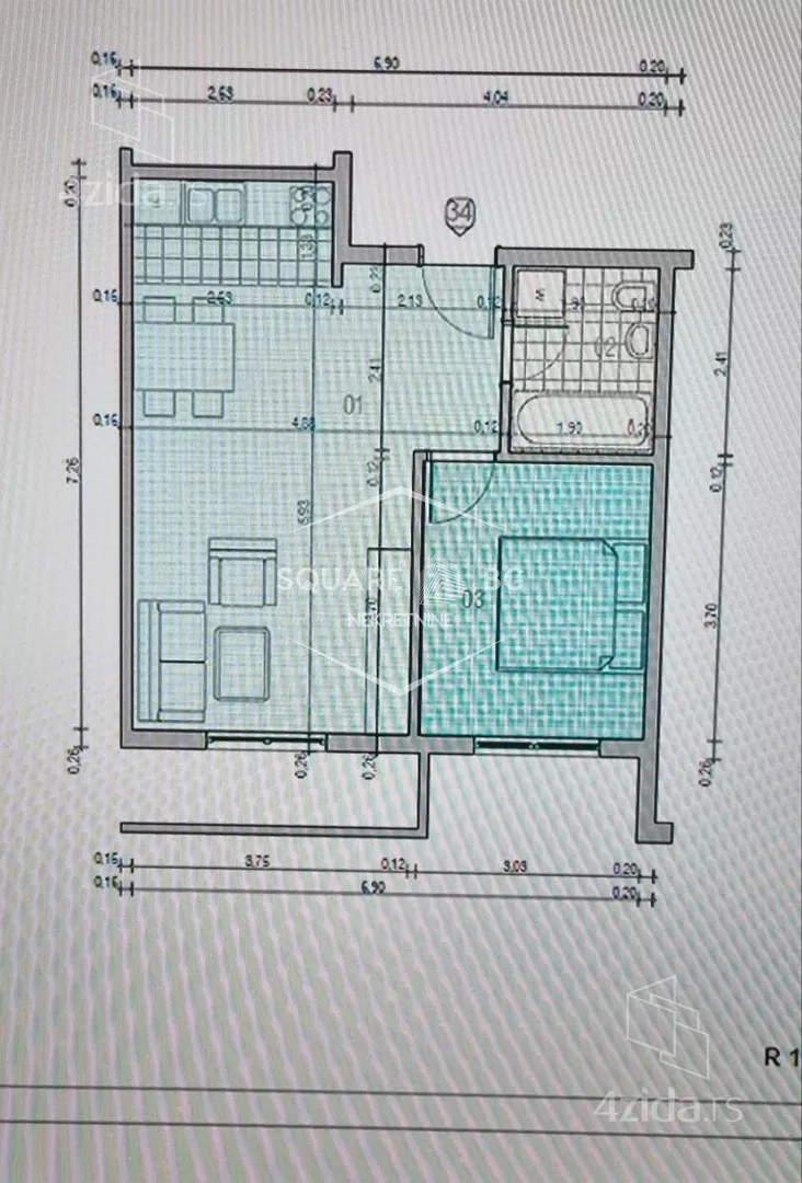 Dvosoban stan | 4zida