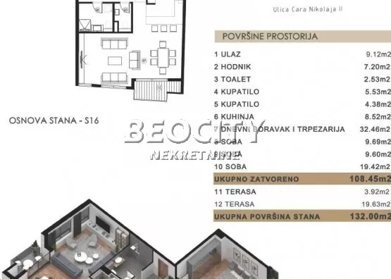 Četvorosoban stan | 4zida