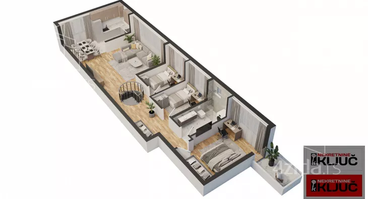 Troiposoban stan | 4zida