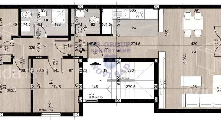 Troiposoban stan | 4zida