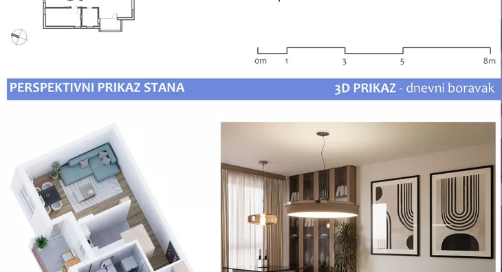 Dvosoban stan | 4zida