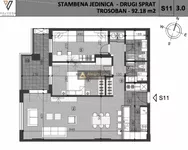 Trosoban stan | 4zida