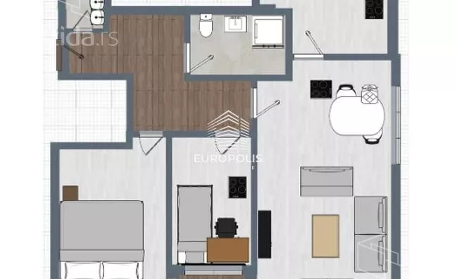 Dvoiposoban stan | 4zida