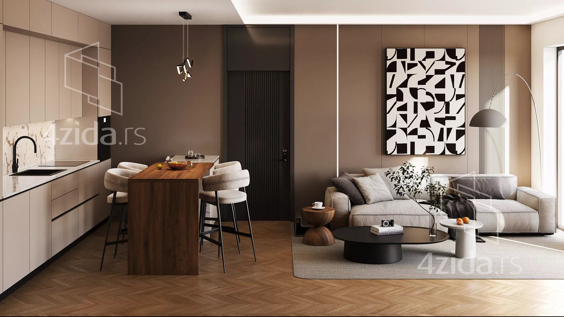 Trosoban stan | 4zida