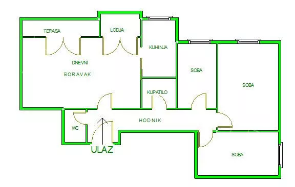 Troiposoban stan | 4zida