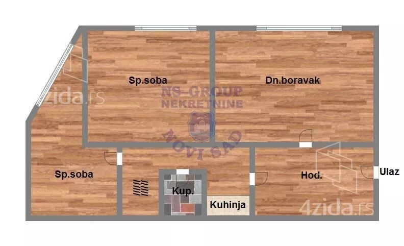 Trosoban stan | 4zida