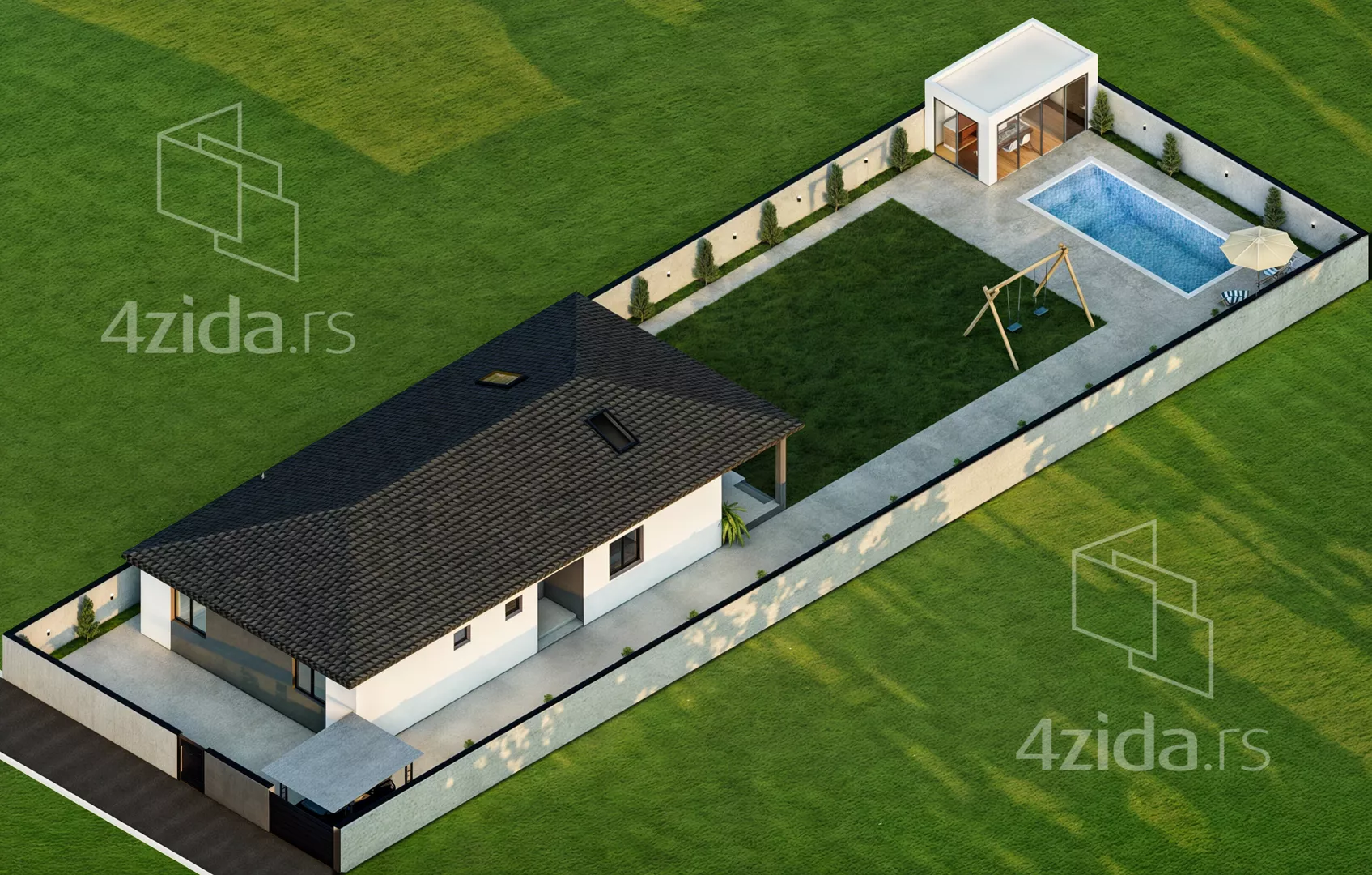 1-etažna kuća | 4zida