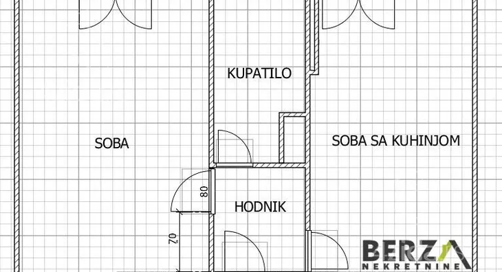 Jednoiposoban stan | 4zida
