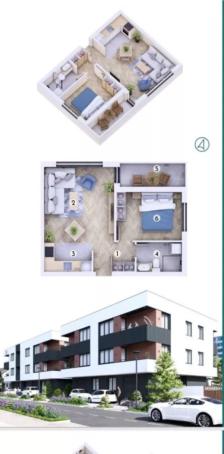 Dvosoban stan | 4zida