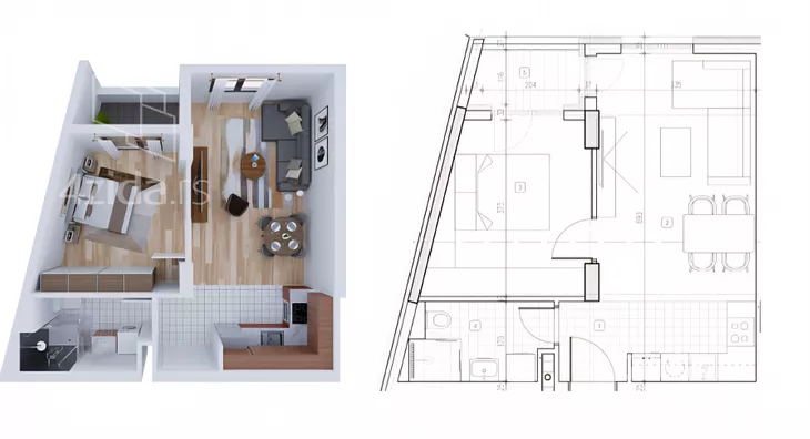Četvorosoban stan | 4zida