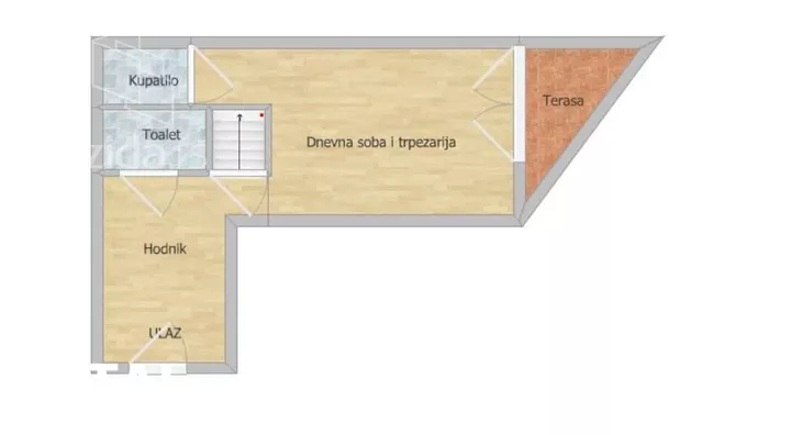 Četvoroiposoban stan | 4zida