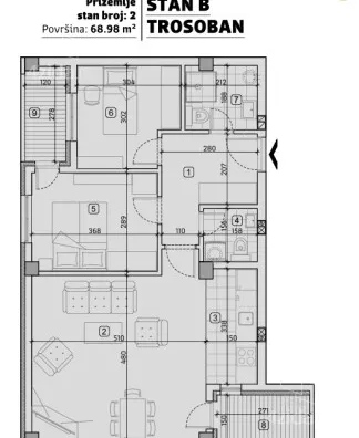 Dvoiposoban stan | 4zida