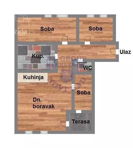 Troiposoban stan | 4zida