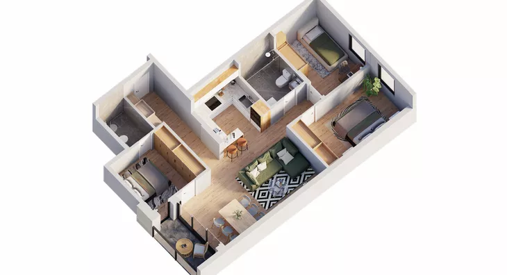 Četvorosoban stan | 4zida