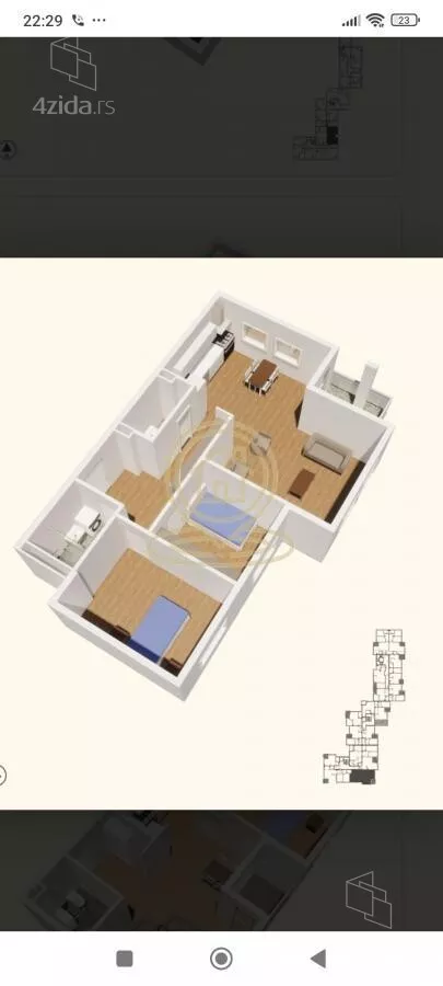 Trosoban stan | 4zida