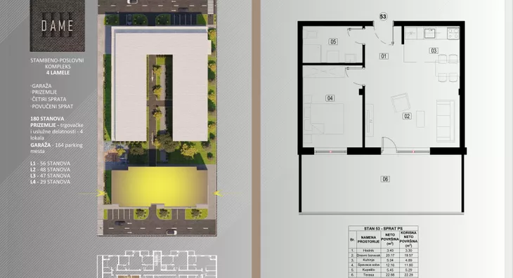 Dvosoban stan | 4zida