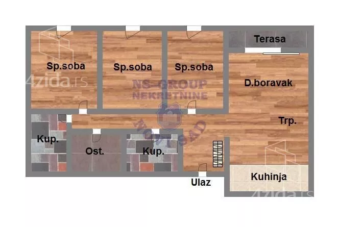 Četvorosoban stan | 4zida