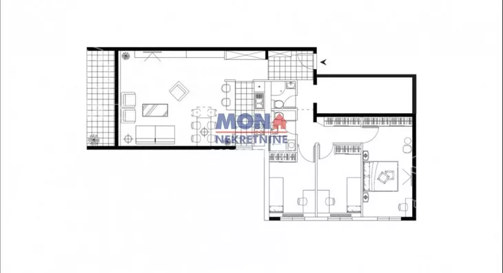 Petosoban stan | 4zida