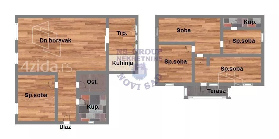 2-etažna kuća | 4zida