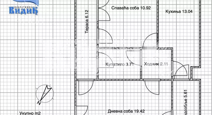 Dvosoban stan | 4zida