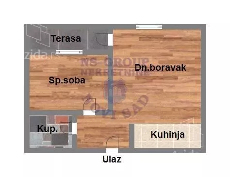 Dvosoban stan | 4zida
