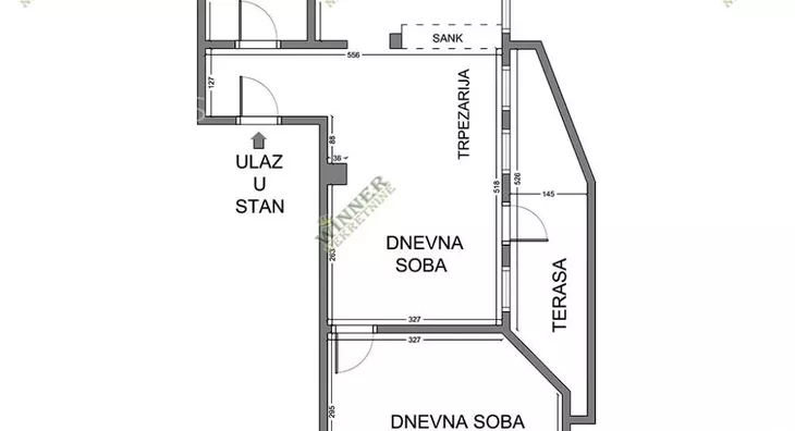 Trosoban stan | 4zida