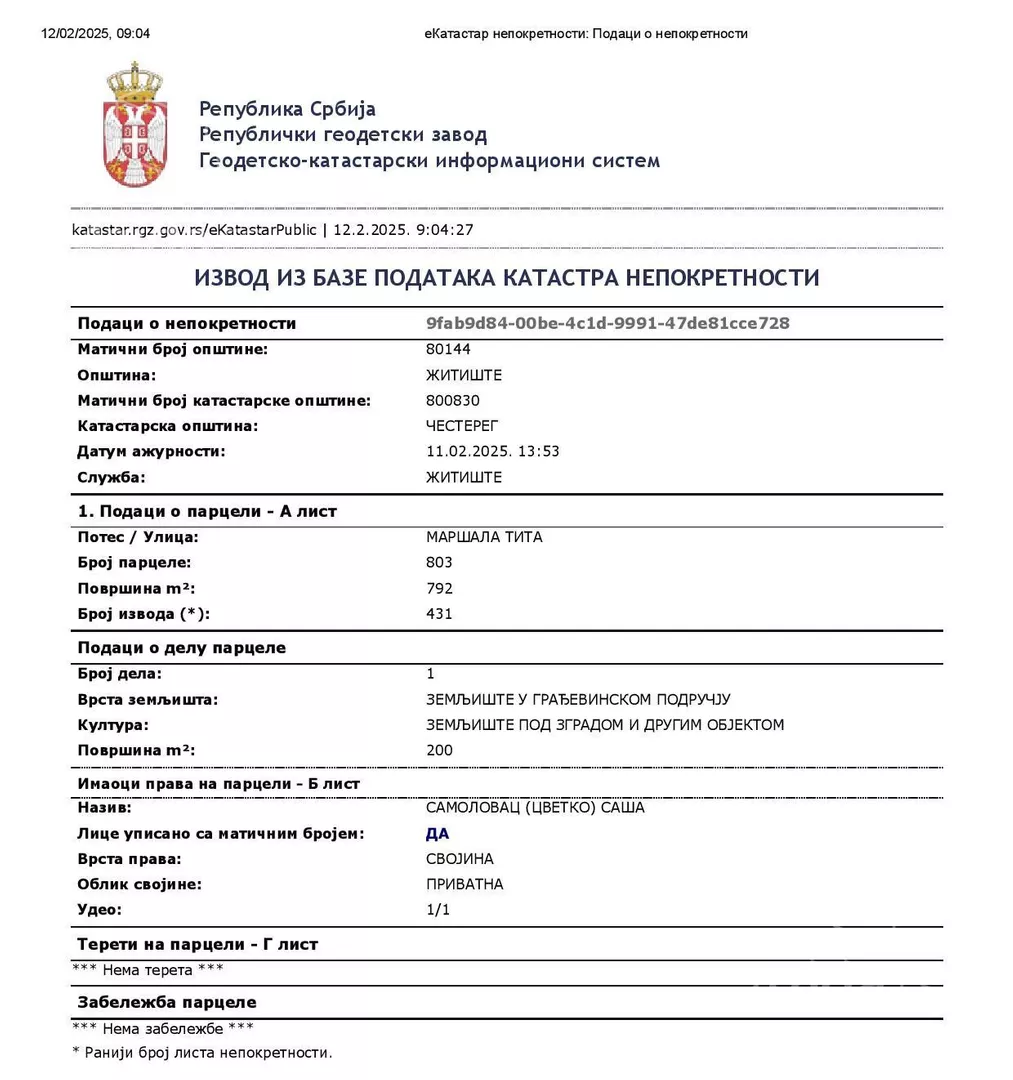 1-etažna kuća | 4zida