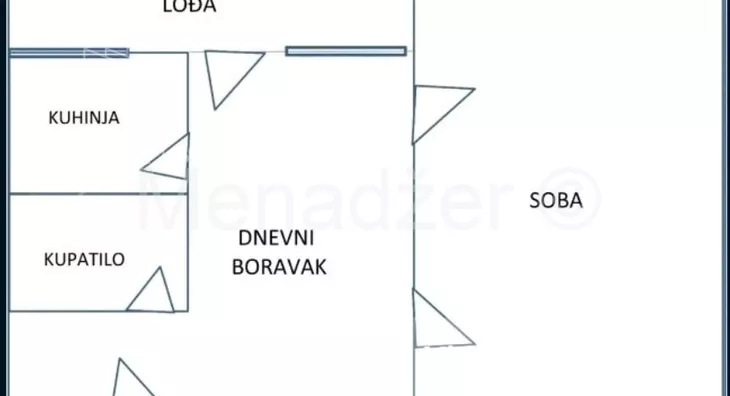 Jednosoban stan | 4zida