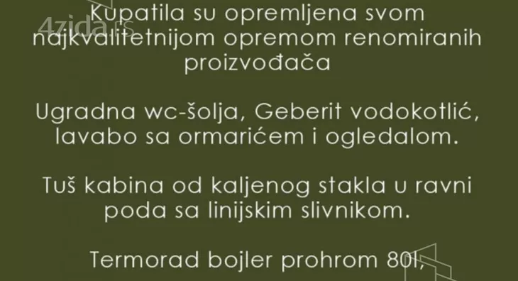 Trosoban stan | 4zida