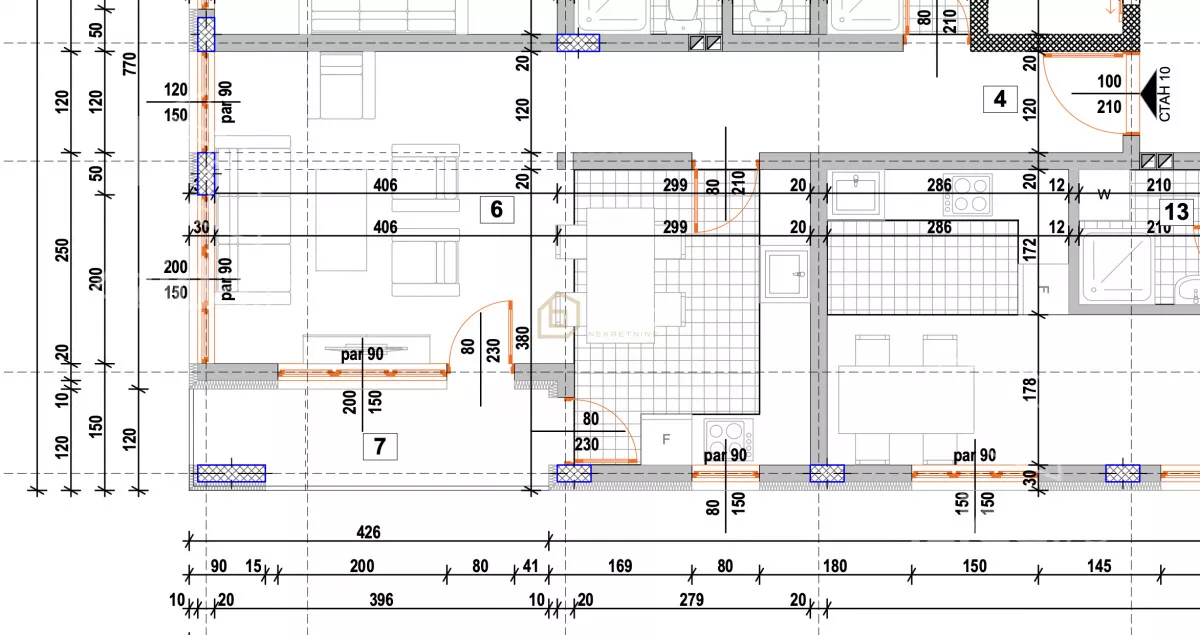 Jednosoban stan | 4zida