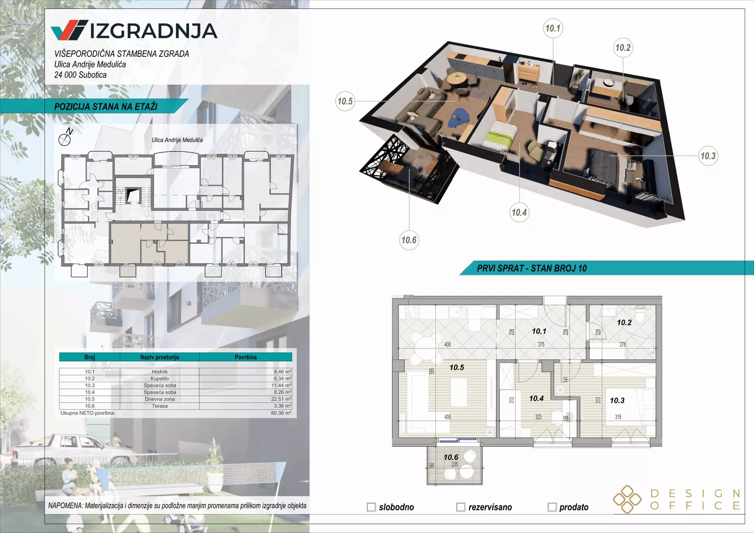 Trosoban stan | 4zida