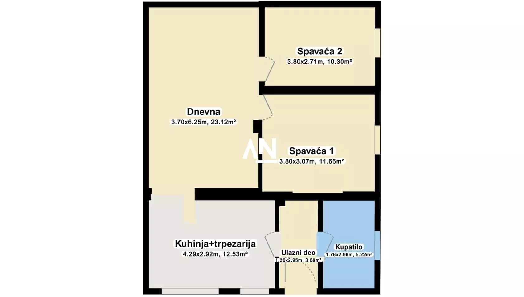 Trosoban stan | 4zida