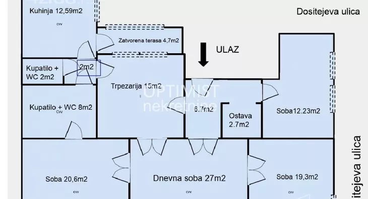 Petosoban stan | 4zida