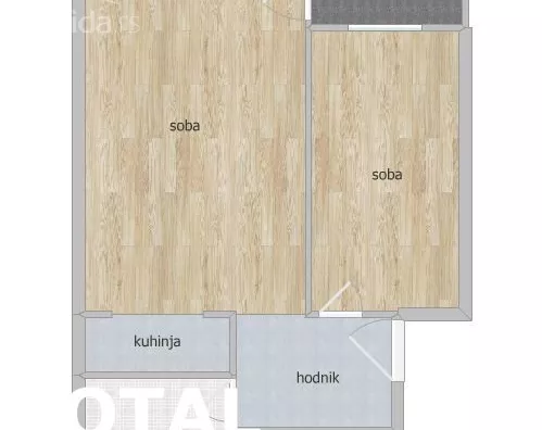 Dvosoban stan | 4zida