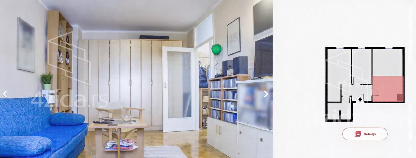 Dvosoban stan | 4zida