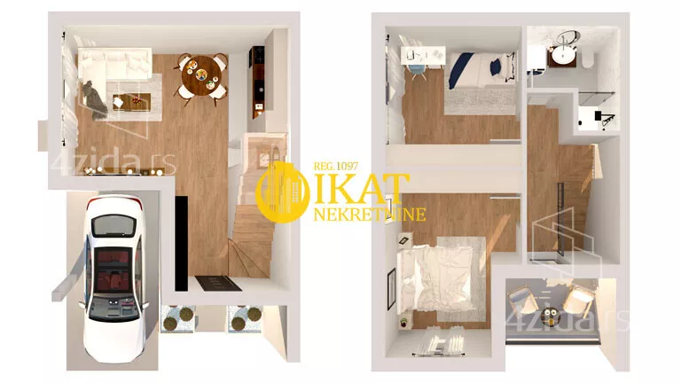 Dvosoban stan | 4zida