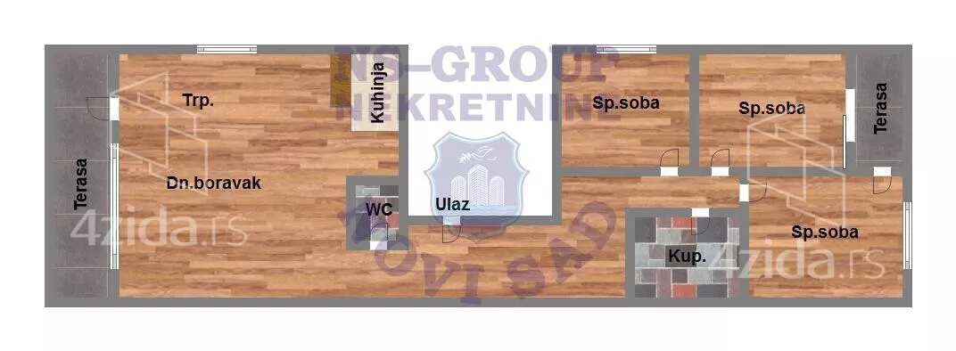 Četvorosoban stan | 4zida