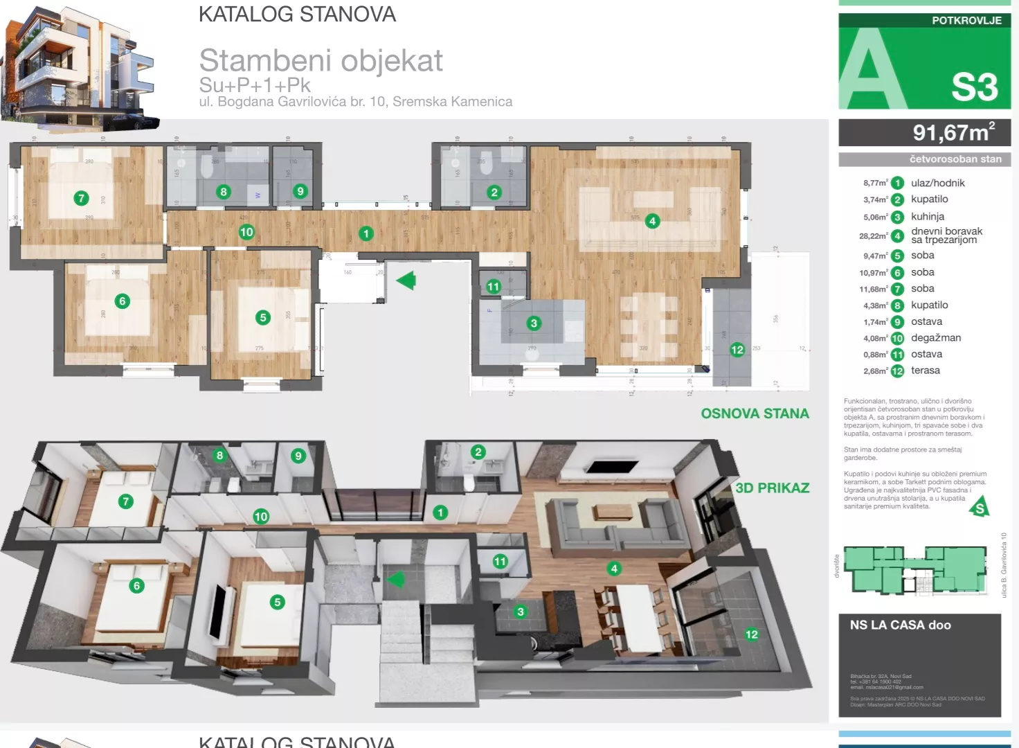 Četvorosoban | 4zida