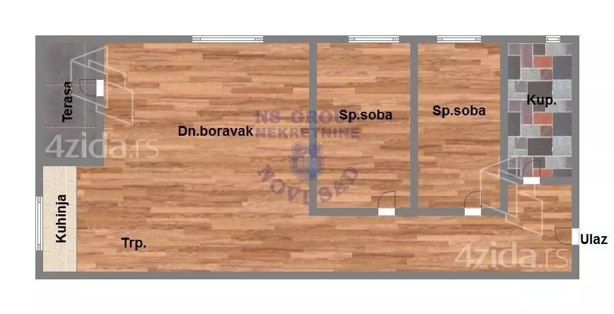 Trosoban stan | 4zida